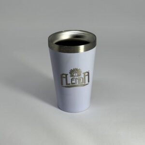 Copo Inox Térmico 200ML - Branco