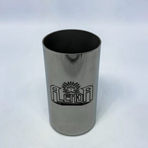 Copo redondo em Inox polido 260 ML