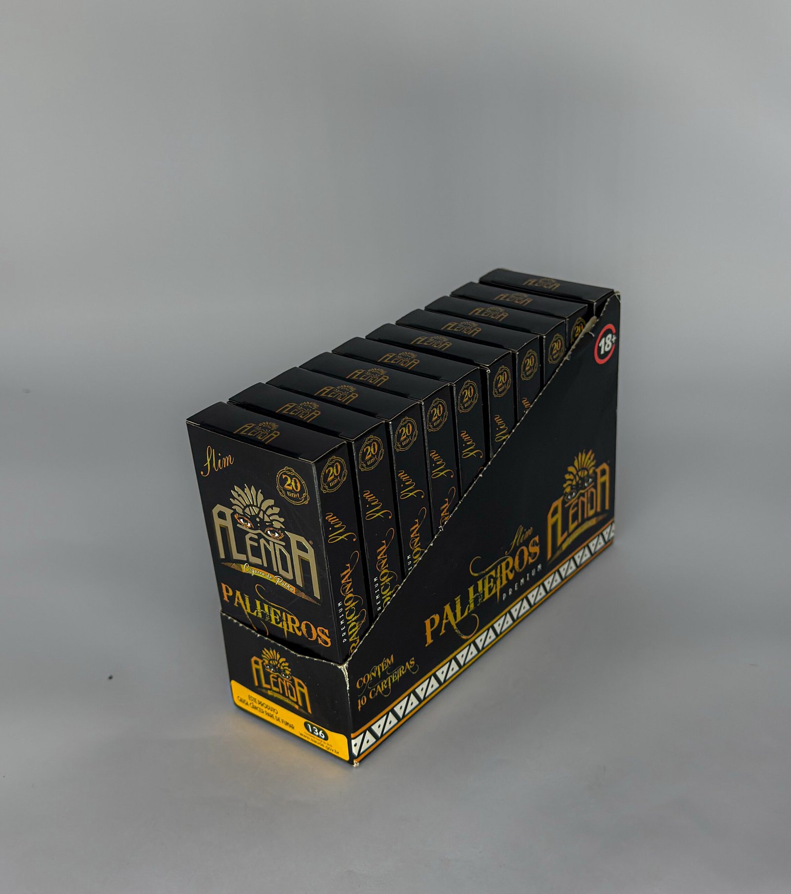 KIT EXCLUSIVO – ALENDA PALHEIROS (10 UNIDADES) (5 tradicionais + 5 menta)