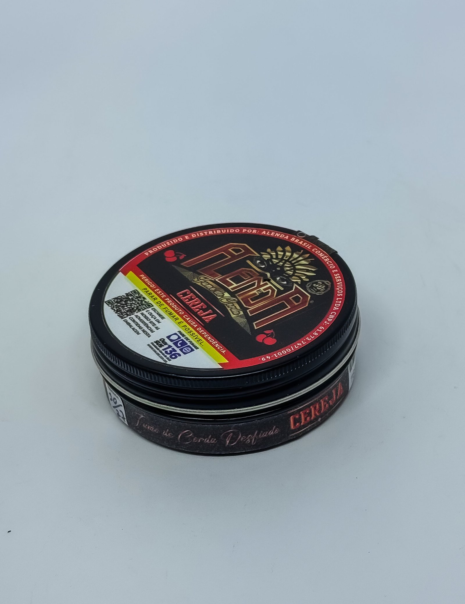 Fumo em Lata Long Cut 30g Cereja Unidade