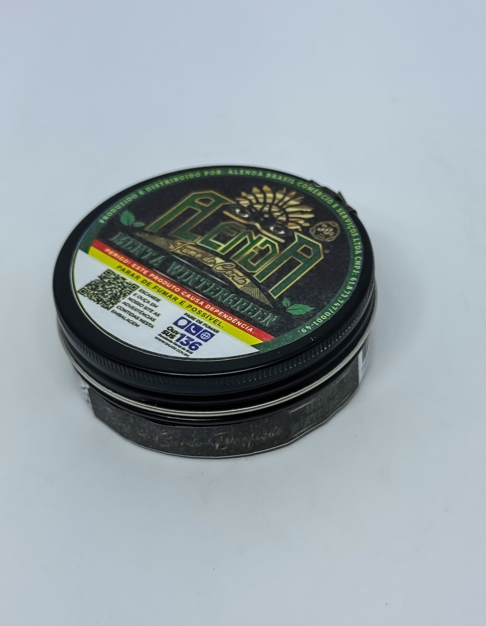 Fumo em Lata Menta Long Cut 30g Wintergreen Unidade