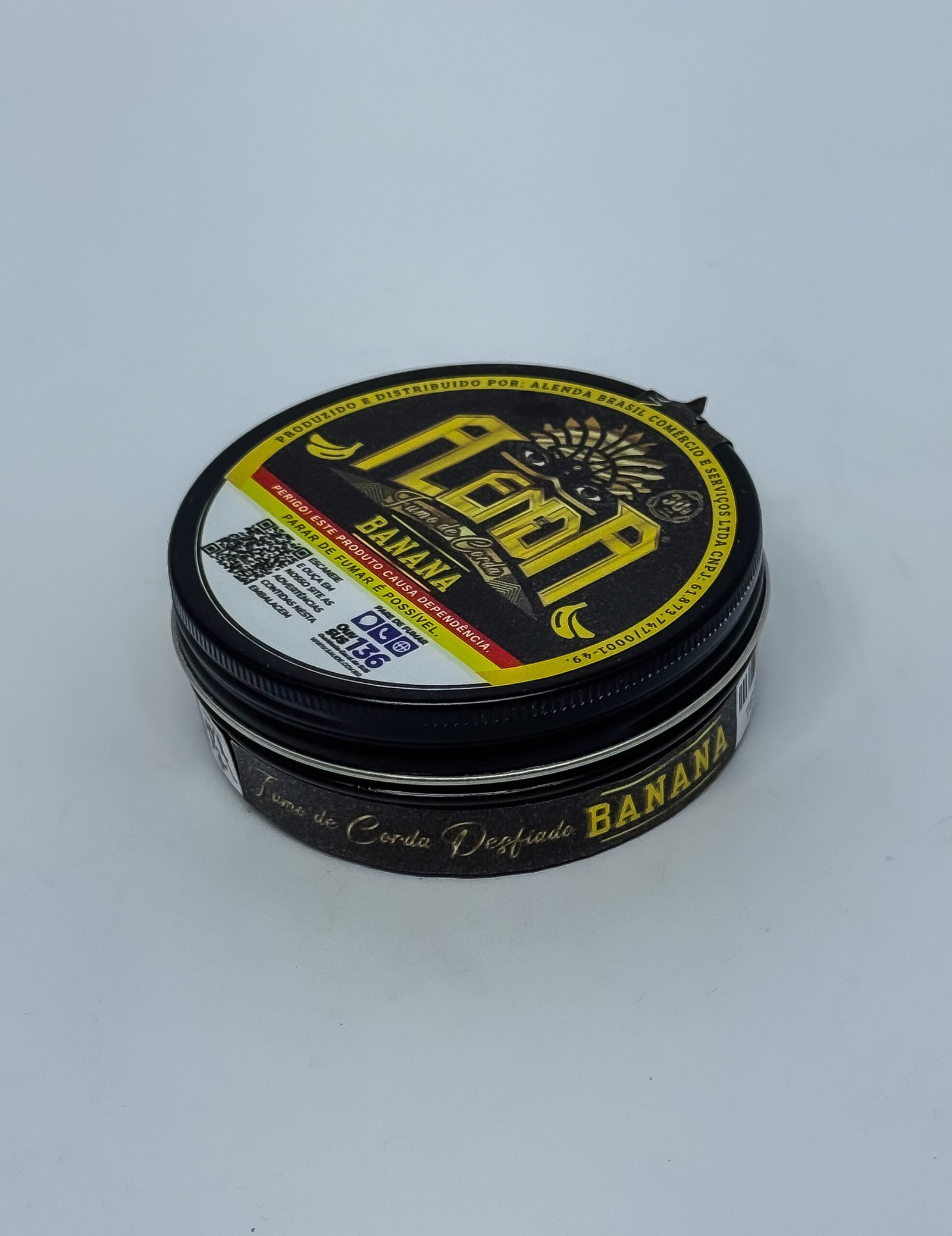 Fumo em Lata Long Cut 30g Banana Unidade