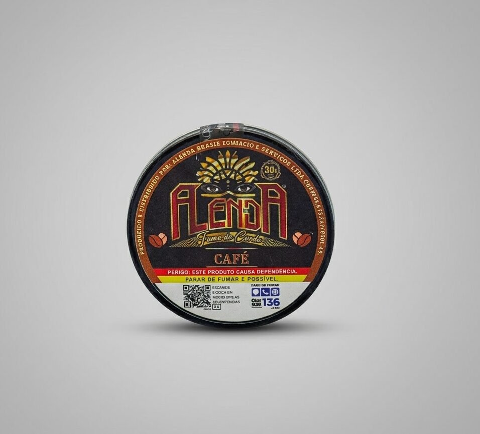 Fumo em Lata Long Cut 30g - Sabor Café