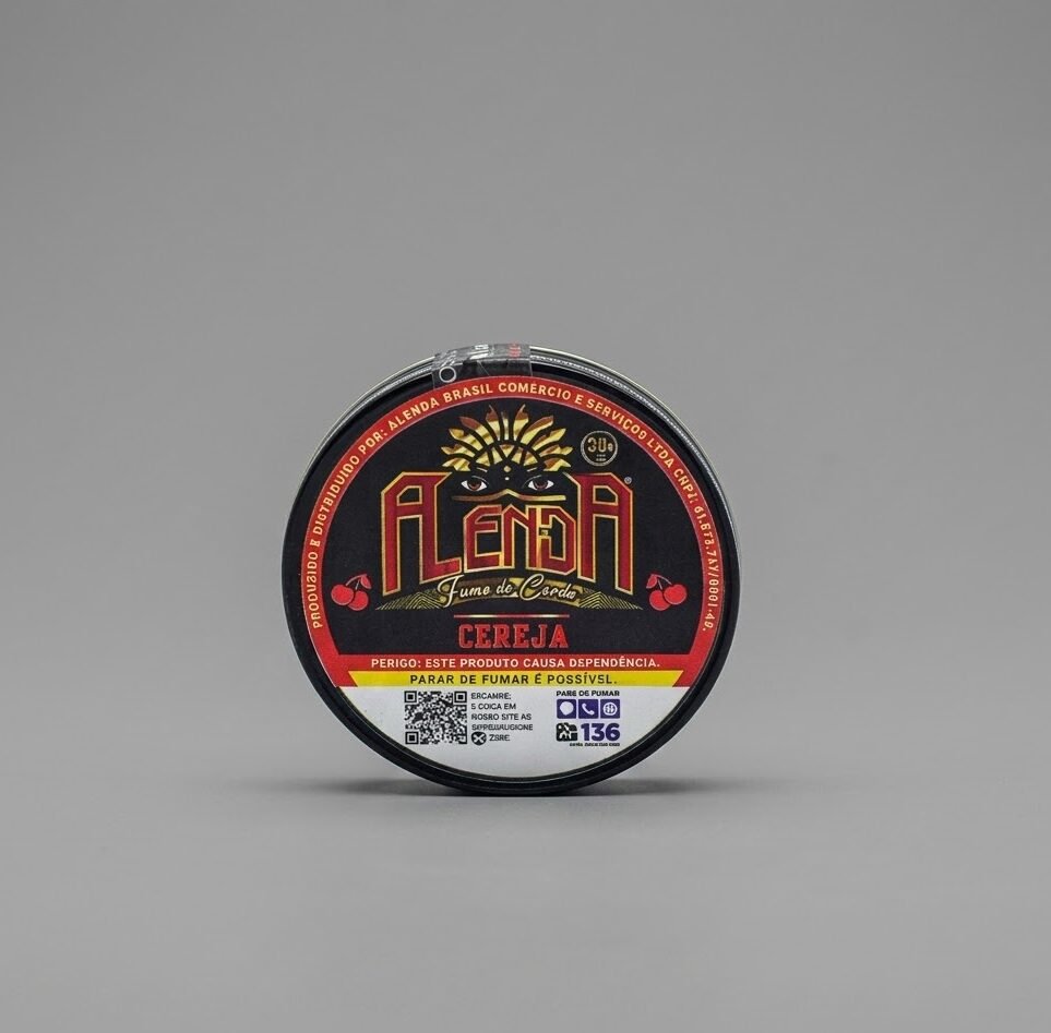 Fumo em Lata Long Cut 30g - Sabor Cereja